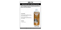 GM-74 - Nettoyant pour pannes à sucre - 909ml